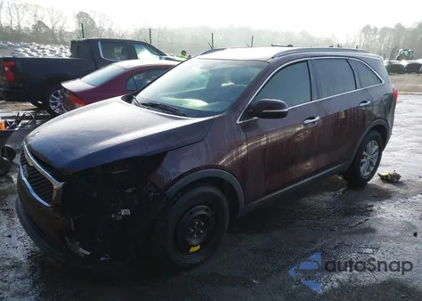 2016 Kia Sorento 2.4L Lx z USA, uszkodzony, nr VIN 5XYPG4A33GG041253